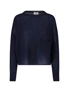 Maya Boxy Pocket Knitted Sweater Ry