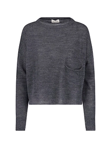 Maya Cropped Pocket Knitted Sweater Ry