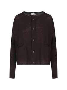 Maya Cropped Pocket Cardigan Ry