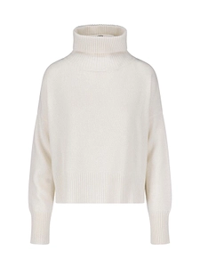 Ribbed Turtleneck Knitted Sweater