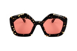 Marni Eyewear Laughing Waters Square Sunglasses