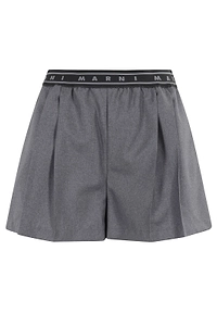 Marni Logo Waistband Shorts