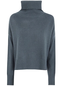 Maya Ytk 041 Oversized Turtleneck Sweater Ry