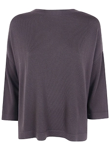 Maya Ytk 123 Boat Neck Knitted Sweater Ry