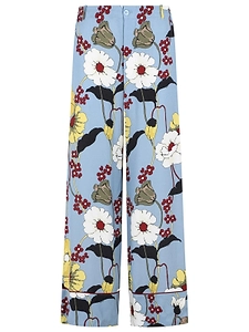 Marni Melodia Print Envers Satin Trousers