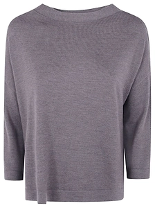 Maya Ytk 123 Boat Neck Knitted Sweater Ry