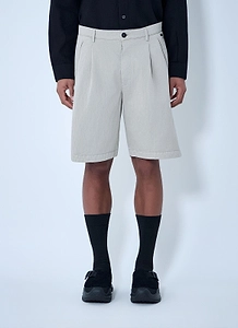 Massimo Osti Studio Pleated Bermuda Shorts