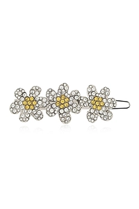 Marni Floral Embellished Hair Clip