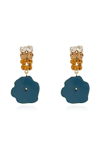Marni Floral Motif Earrings
