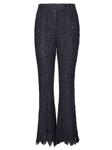 Mademoiselle Tweed Capri Pants