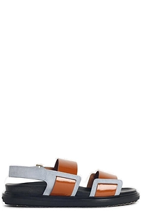 Marni Fussbett Double-Strap Sandals