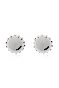 Marni Gear-Edge Stud Earrings