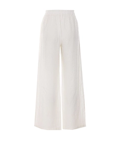Maurizio Elasticated Wide-Leg Cropped Pants