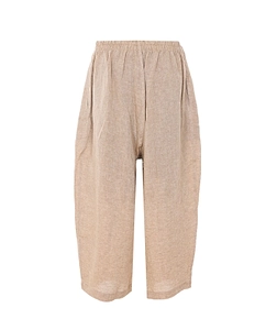 Maurizio Elasticated Wide-Leg Pants