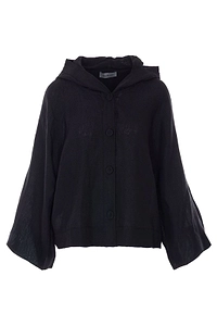 Maurizio Embroidered Hooded Jacket