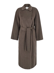 Mauro Grifoni Belted Long Coat
