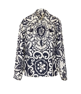 Maurizio Printed Long-Sleeve Shirt