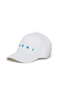 Marni Kids Logo Embroidered Baseball Cap