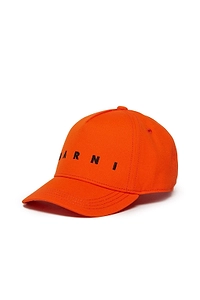 Marni Kids Logo Embroidered Baseball Cap