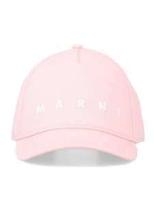 Marni Kids Logo Embroidered Baseball Cap