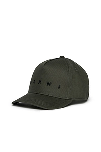 Marni Kids Logo Embroidered Baseball Cap