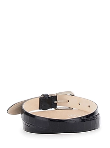 Mauro Grifoni Embossed Leather Belt