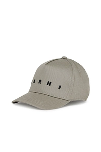 Marni Kids Logo Embroidered Baseball Hat