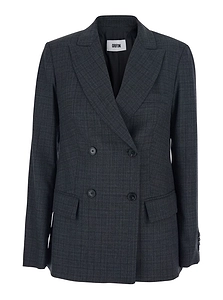 Mauro Grifoni Striped Double-Breasted Jacket