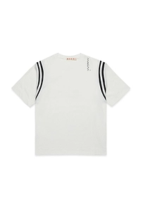Marni Kids Logo Embroidered Crewneck T-Shirt