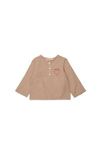 Marni Kids Logo Embroidered Crewneck Top