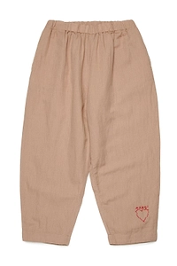 Marni Kids Logo Embroidered Elastic Waist Trousers