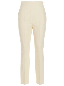 Max Mara Creased-Leg Crop Trousers