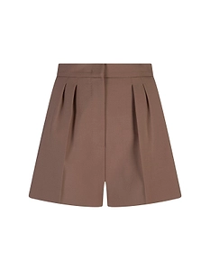 Giugno Pleat Detailed Shorts