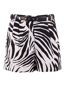 Max Mara Studio Mstnovella Pattern-Printed Shorts