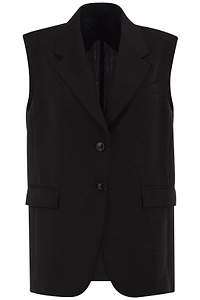 Max Mara Studio Mstquasar Single Breasted Gilet