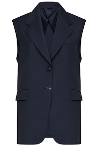Max Mara Studio Mstquasar Single Breasted Gilet