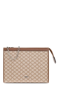 Max Mara Mmtrousses Logo Plaque Zip-Up Wallet