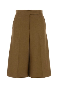 Max Mara Superbo Pleated Bermuda Shorts