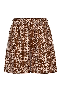Max Mara Taiga Printed Cotton Shorts