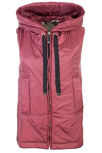 Max Mara The Cube Greengo Zip-Up Hooded Gilet