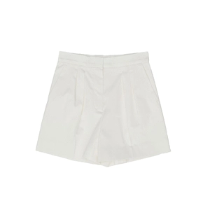 Max Mara Tabacco Pleated Shorts