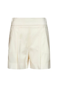 Pleated Tailored Shorts