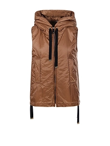 Max Mara The Cube Zip-Up Drawstring Gilet