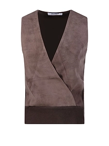 Max Mara Potenza Wrap Knitted Gilet
