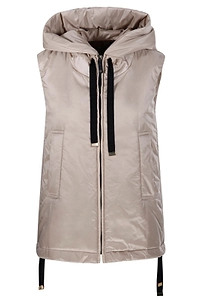 Max Mara The Cube Greengo Zip-Up Drawstring Gilet