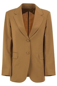 Max Mara Studio Assenzi Single-Breasted Jacket