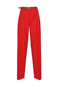 Max Mara Studio Mstbacio Belted Pence Pants