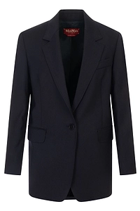 Max Mara Studio Mstbalco Single-Breasted Jacket