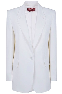 Bosco Single-Breasted Cady Blazer