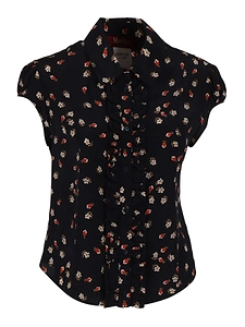Max Mara Studio Canale Floral Printed Top